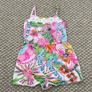 Lilly Pulitzer for Target Girls Romper- S (6/6X)
